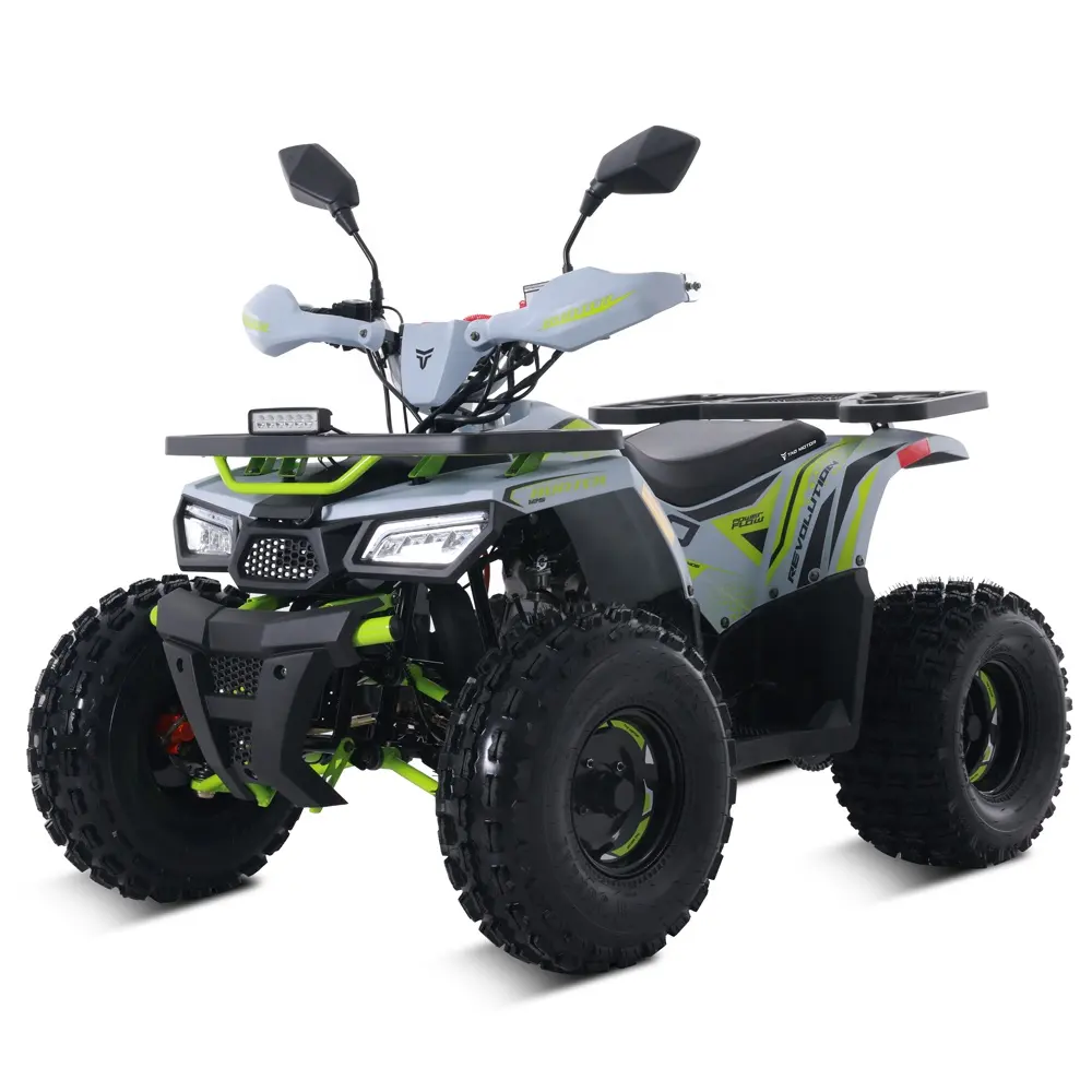 Tao Motor 2024 Off-road çiftlik ucuz bir gaz Powered cukids moto Quadricycle otomatik 4 zamanlı Motor 125cc ATV çocuklar için