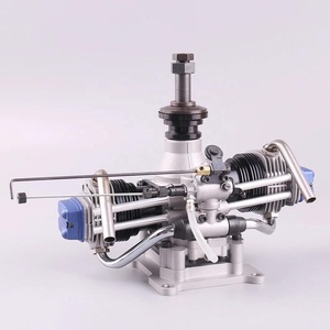 ASP FT160AR Dual Cylinder Methanol <strong>Engine</strong> Four Stroke <strong>20CC</strong> Model Oil Powered Fixed Wing Remote Controlled Aircraft Helicopter - Product Image 3