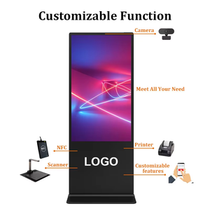 Floor Standing Android Advertising Touch Screen <strong>Computer</strong> Totem Touch Screen Full Hd Vertical Lcd Digital Signage Kiosk - Product Image 4