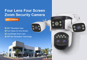 LS VISION高清20MP多屏闭路电视摄像机无线WiFi全景家庭安全网络卫士防水网络摄像机 - Product Image 2