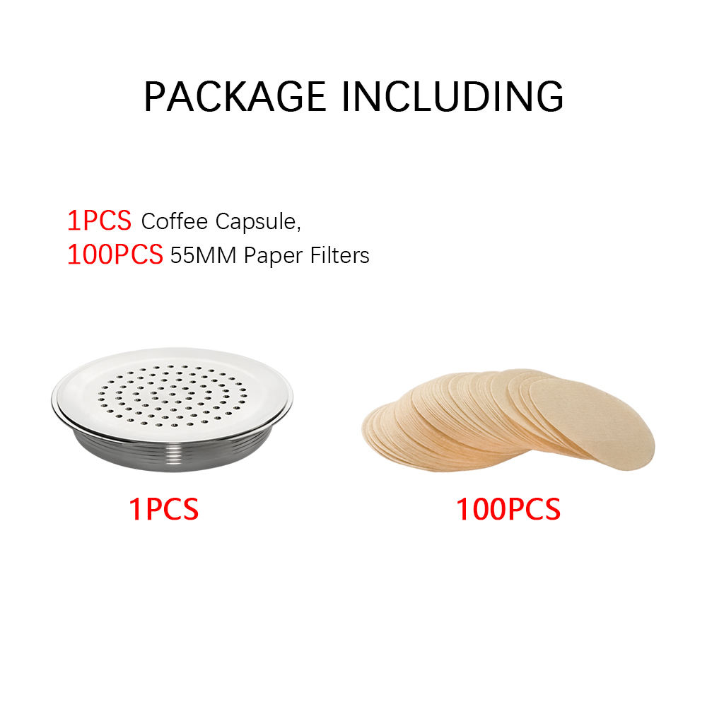 Argent (1 dosette, 100 papiers filtres)