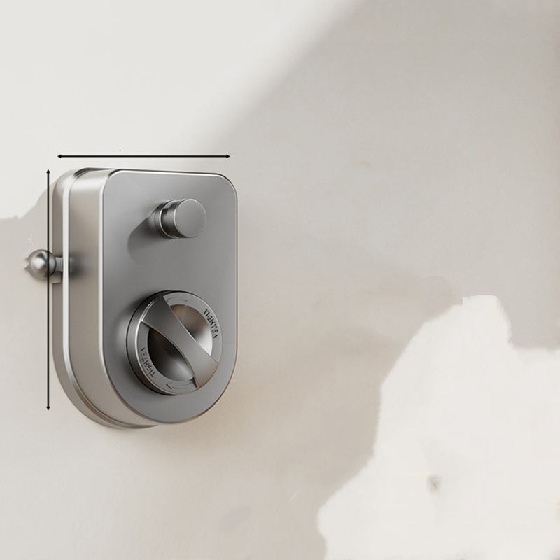 Cintre télescopique gris pistolet, corde à linge, 42m serré