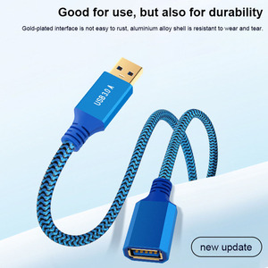 Cable adaptador USB 3,0 Otg, interfaz macho hembra, transferencia rápida de datos para ratón, teclado, cámara, escáner, lámina de proyección de ordenador - Product Image 2