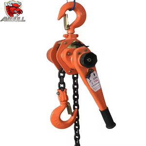 Ambull nhiệm vụ nặng nề 1500kg Hướng dẫn sử dụng đòn bẩy chuỗi khối hoist 3 tấn & 6 tấn vật liệu thép Palăng xích pully balock Palăng xích - Product Image 4