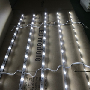 <strong>LED</strong> Hard Strip DC12V Lattice Backlight Hard Strip with SMD3030 12leds 12W 18W Curtain 170 Degrees Lens Diffusion <strong>LED</strong> bar Strip - Product Image 3
