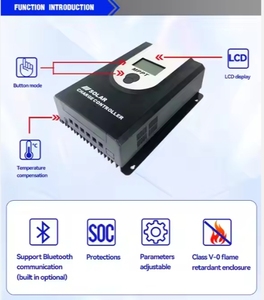 12V/24V Auto 50A 60A MPPT Солнечный контроллер с ЖК-дисплеем - Product Image 5