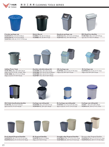 Clasificación comercial Cubo de basura reciclable Cubo de basura de plástico Clasificación de plástico Cubo de basura - Product Image 6