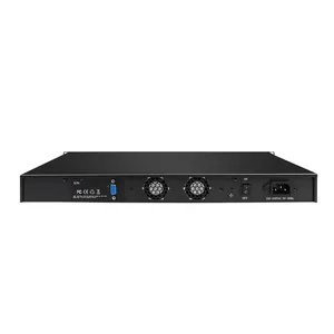 19 pulgadas 1U rack Servidor de computadora j4125 J5025ES Atom N2600 4Lan 2500m i225v3 Firewall Server Rack 1u Linux Mini Server rack 1u - Product Image 3
