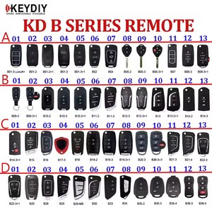 KEYDIY BシリーズB01 B02 B04 B05 B11 B15 B16 B18 B21 B22 B27 B28 B29 B30 BシリーズリモコンKD900 KD-X2ミニKD用