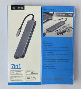 Typ C 8-in-1-Dockingstation Netzwerk anschluss Hub USB Hub Extender HD-Computer-Docking station - Product Image 3