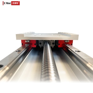 UMOT carga pesada 100kg carrera larga 100-2000mm Cnc guía lineal pórtico Robot Z eje rodillo guía lineal Manual/operación automática - Product Image 4