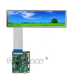 Ips 8,8 Zoll 1920x480 Stretched Bar Werbung Automotive Tft Lcd Display Modul Panel Bildschirme Mipi 40pin Controller Board - Product Image 1