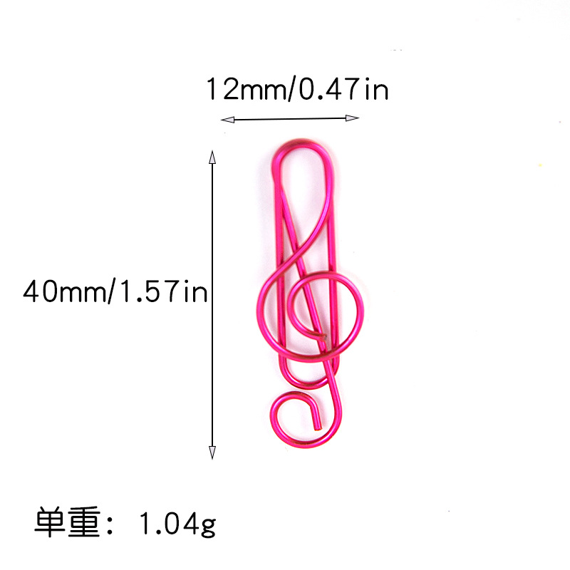 Music notes --- bright pink