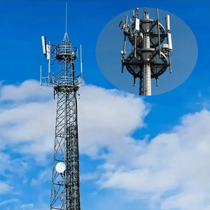 60m Viễn Thông tháp xây dựng di động GSM trạm cơ sở lưới mast truyền thông Ăng-ten Wifi tháp phụ kiện - Product Image 4