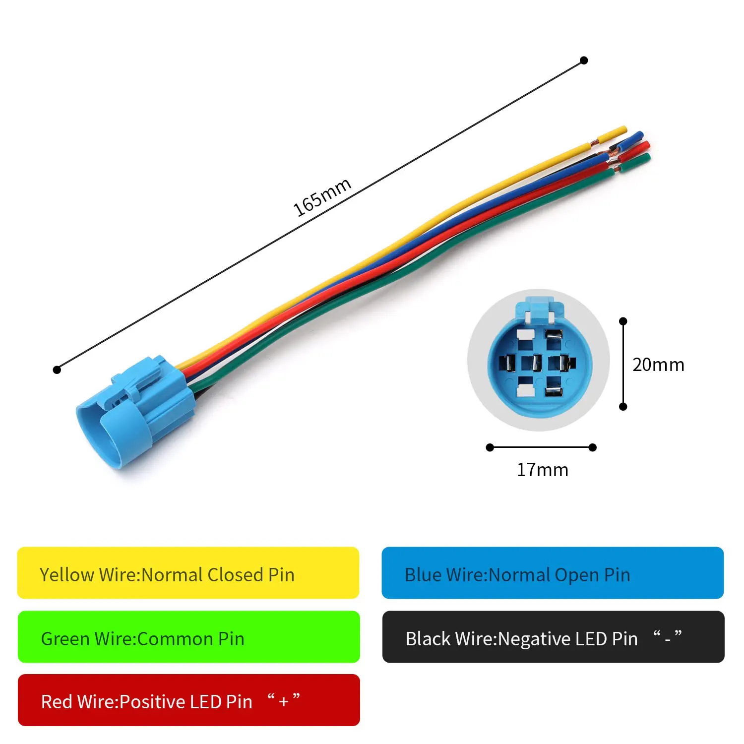 12V LED 10mm Interruptor de Botão Carro Brinquedo 2.4gp 19mmwatchntary Speaker Chifre Pucar Acompanhante On/off Metal Novidade Presentes 5A/12V