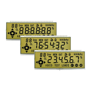 Benutzer definiertes monochromes 7-Segment-LCD-Anzeigemodul HTN SJXDHG001014 Stromzähler-LCD-Module - Product Image 1