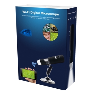 Microscopio Digital inalámbrico con luces Led, lupa óptica con WiFi, 1000X, 8 Led, cámara Monocular de electrones - Product Image 6