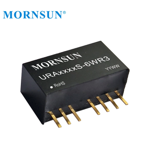 Mornsun-Convertidor de corriente continua para PCB, convertidor de potencia con salida DUAL de 12V, 6W, 9-36V, URA2412S-6WR3 aislado