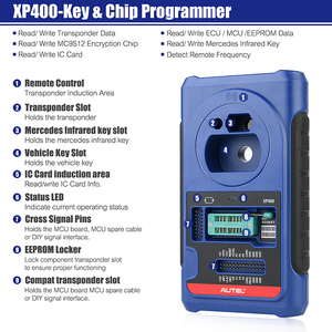 A-utel-programador de llave de coche IM608, herramienta de programación de máquina de corte automático, escáner OBD2, 608 Auro - Product Image 6