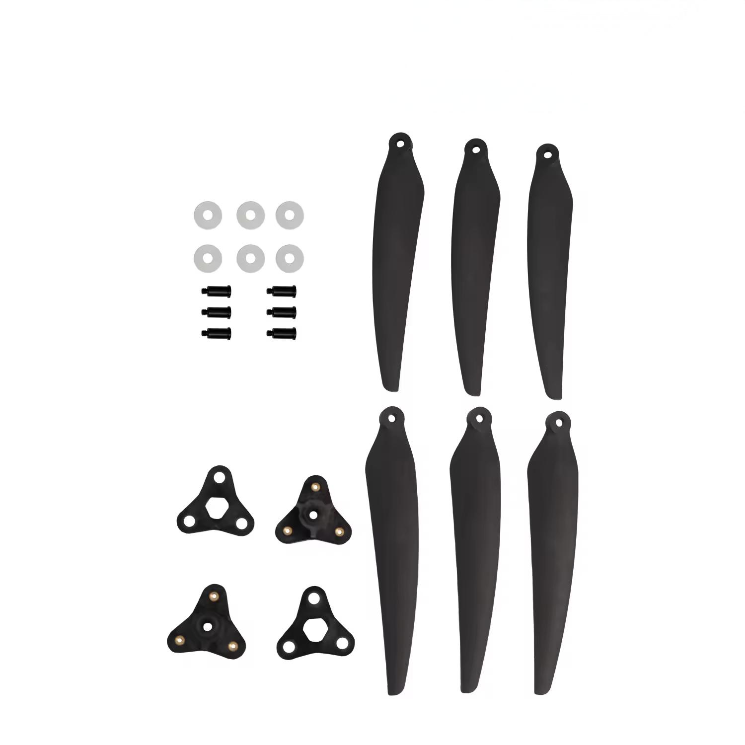 Black-Unassembled-Plastic Prop Adapter
