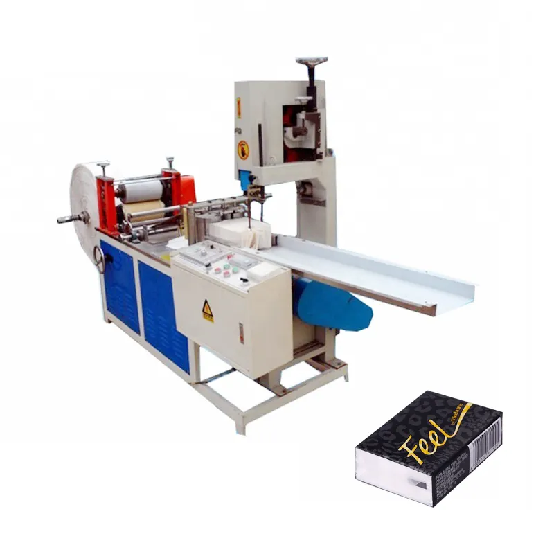 Small Business Automatic V Folding Napkin Paper Making Machine Production Line