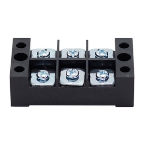 Fabricante 600V TB Series Terminales de tornillo de valla de tipo fijo 15A 25A 45A Bloque de terminales de barrera de doble fila - Product Image 6