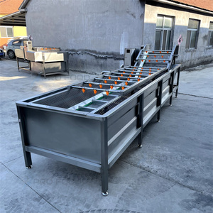 <strong>High</strong> <strong>Output</strong> Multifunctional Bubble Fruit Washing <strong>Machine</strong> Supplier with Core Engine Component - Product Image 5