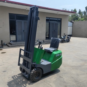 0.5 Tons Hydraulic Electric Forklift Warehouse Logistics Factory Truck Small <strong>Loading</strong> and <strong>Unloading</strong> Forklift - Product Image 4