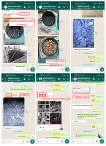 低价棕榈壳木原木竹椰炭卧式炭化炉炉 - Product Image 5