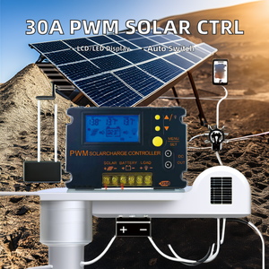 PWM Solar panel Batterie regler Auto Switch LCD ROHS-zertifizierte Beleuchtung Solar laderegler mppt - Product Image 3