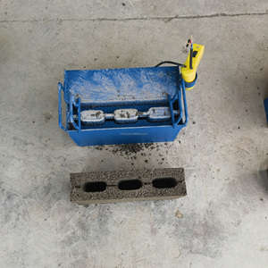 最高效最便宜的手工人力挤压电动水泥块制作模具块制造机30kg 0.75kw - Product Image 5