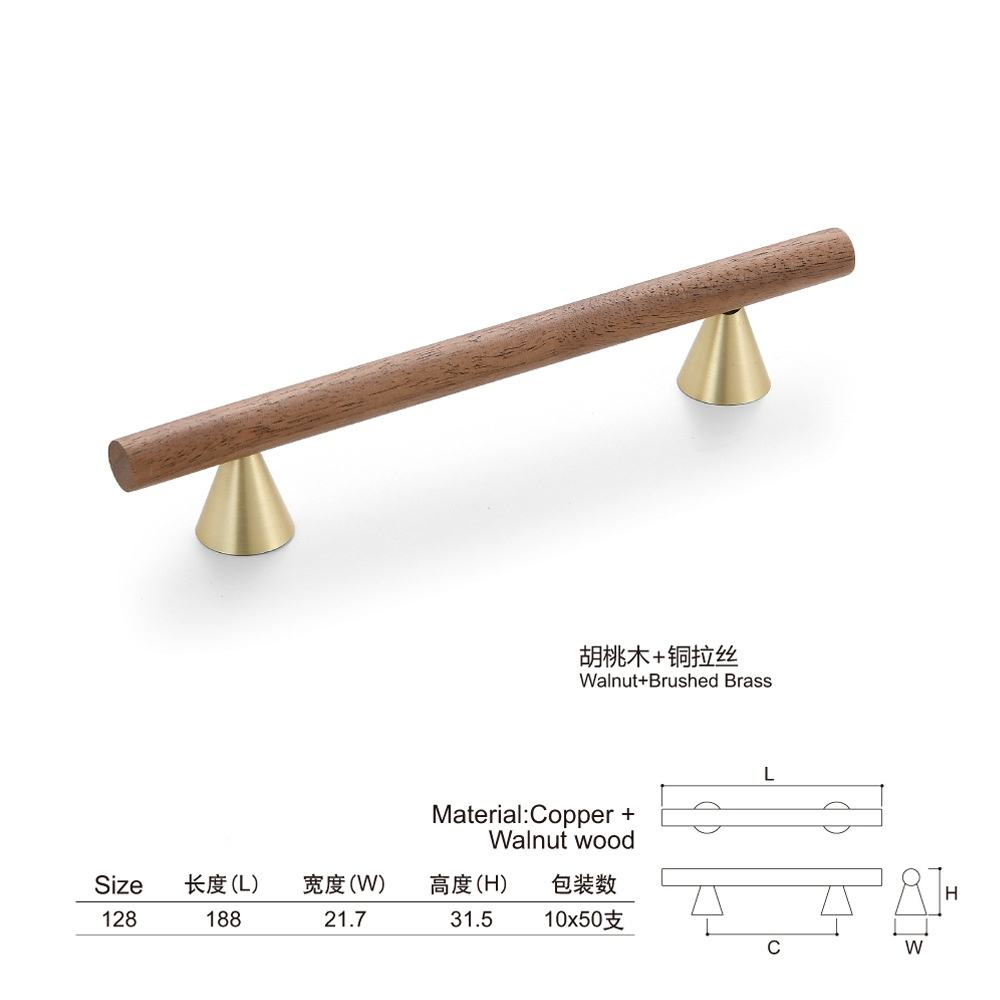 ผิวทองแดงขัดลาย + วอลนัท 2