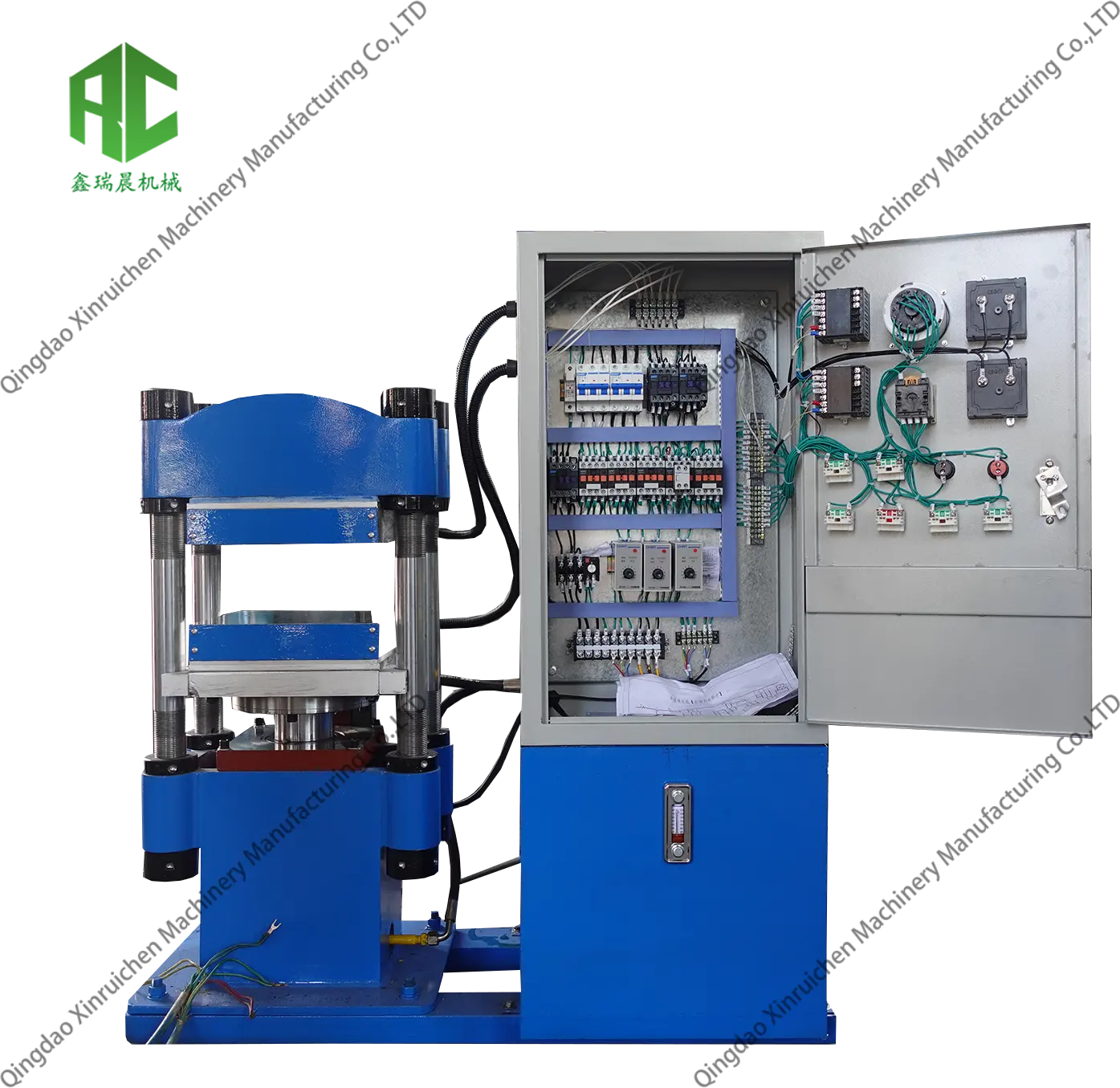 university lab testing machine column type high temperature press machine rubber vulcanizing machine