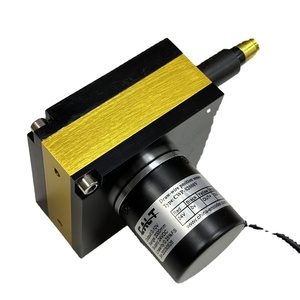 Codificador de potenciómetro de Sensor de desplazamiento de cable de 1000mm Salida de 0-10V para medición de ángulo y posición lineal