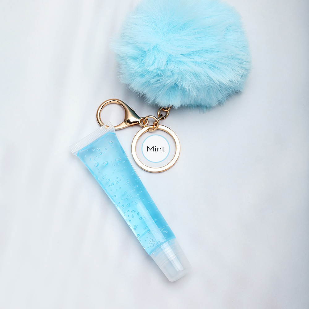 Menthe avec boule pelucheuse et boîte