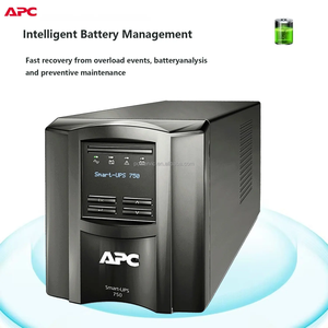 <strong>APC</strong> UPS for Home Surge Protector Schneider SMT750I <strong>APC</strong> UPS 750VA Pure Sine Wave UPS Uninterruptible Power Smart 23 Single Phase - Product Image 4