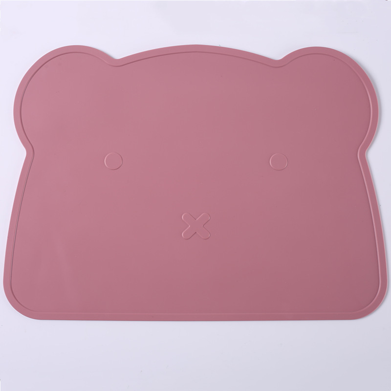 Set de table ours bordeaux