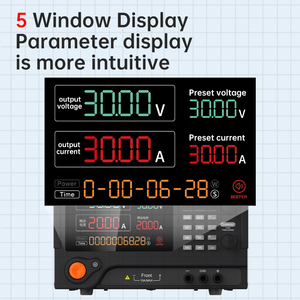 ETOMMENS 3000W High-Power Adjustable Switching DC Power Supply 0~300V 0~10A Black Laboratory Bench <strong>Source</strong> LED 220V/100V <strong>Input</strong> - Product Image 4