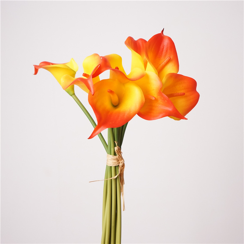 Bouquet de 9 Callas Orange