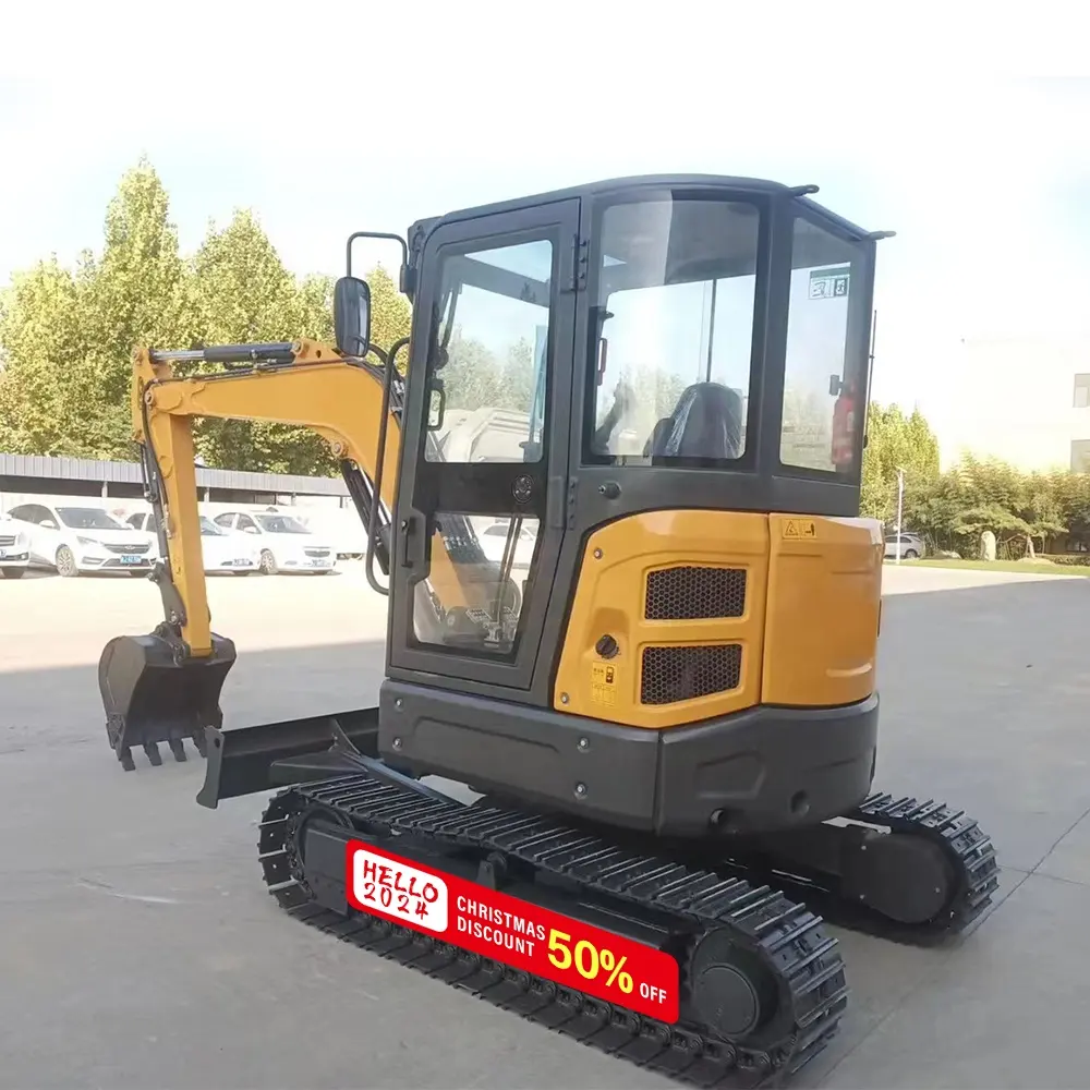 Miễn phí vận chuyển EPA euro5 Mini Máy xúc 3.5 tấn thủy lực Máy xúc mini Digger Bagger Kubota động cơ sử dụng máy xúc