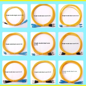 3m telekom sınıf Fiber Jumper SC/FC/LC/ST/APC/UPC tek modlu ve çok modlu çift çekirdekli ağ ve WiFi kullanımı için FTTH - Product Image 4