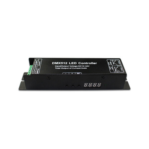 Fabbrica diretta ROHS certificata RGB stadio di controllo della luce decodificatore a 3 canali DMX512 manuale telecomando LED Dimmer PWM tipo 4 canali 6A - Product Image 4