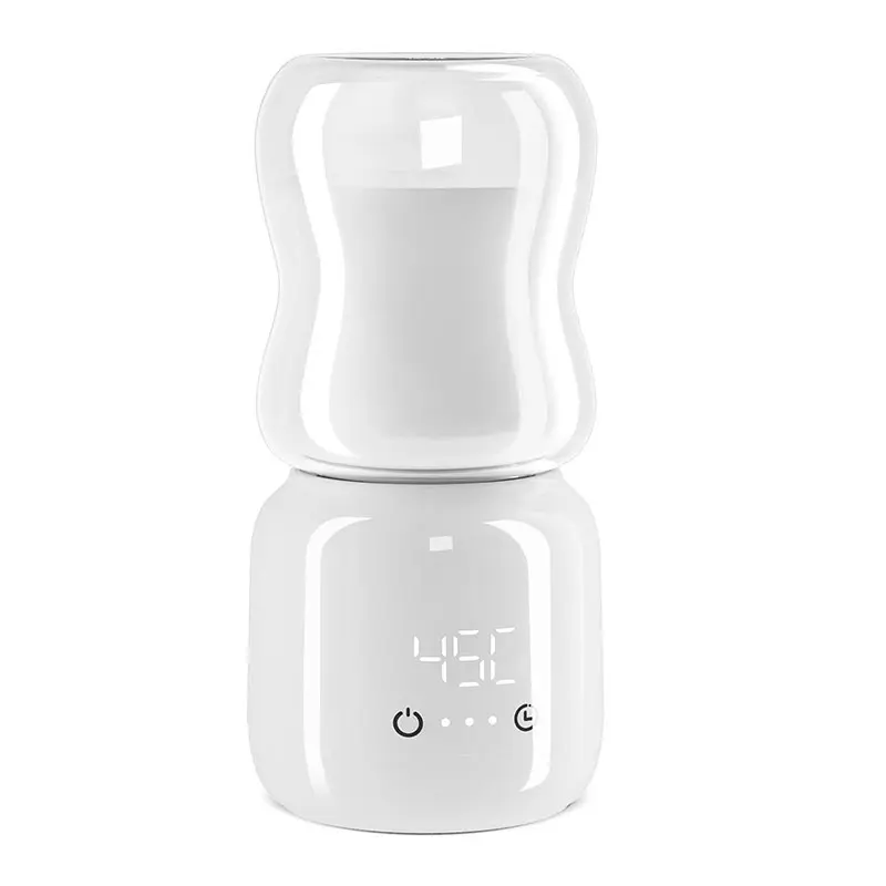 2023 nuovo arrivo scaldabottiglie portatile per latte scaldabottiglie da viaggio con alimentazione rapida USB 9000mah batteria scalda biberon