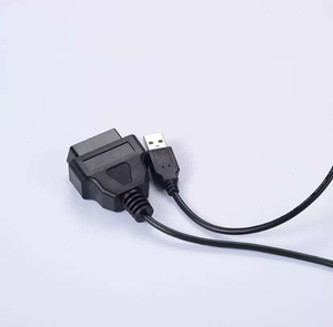 OBDII 16Pin Female to DB9P Female With USB J1962Test <strong>OBD2</strong> to DB9P USB Cable for VGA Interface Diagnostic DIY <strong>Programming</strong>