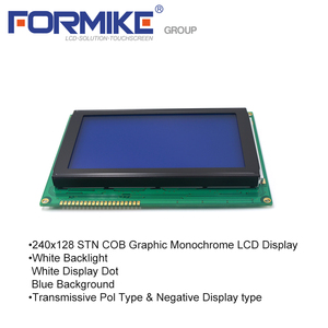 240128 Dot-Matrix COB LCD ekran modülü SAP1024B denetleyici Controller mavi beyaz grafik LCD modülü 240x128 LCM - Product Image 5