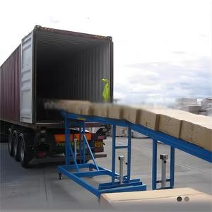 High-Level <strong>Unloading</strong> Platform Telescopic Gravity Roller Conveyor for Efficient Container Handling