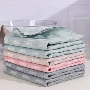 Top Quality 40*40CM Colorful, Table Car Detailing <strong>Towel</strong> Soft Microfibre <strong>Corn</strong> Kernel Microfiber Cleaning Cloth/ - Product Image 6