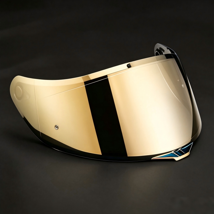 Gold-plated lenses