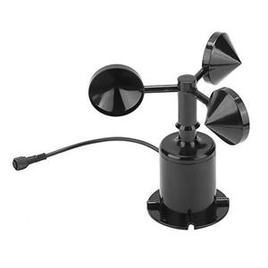 Sensor de velocidad del viento de 0-50 m/s, anemómetro, Sensor de velocidad del viento, salida de señal ambiental, tipo de pulso, Tres tazas - Product Image 1