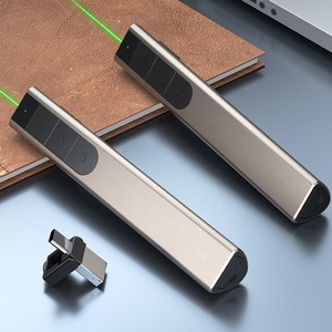 Penna per tornitura di pagine Laser 2812 penna vocale multimediale ad alta potenza proiezione PPT telecomando penna puntatore per schermo a LED a luce verde - Product Image 4